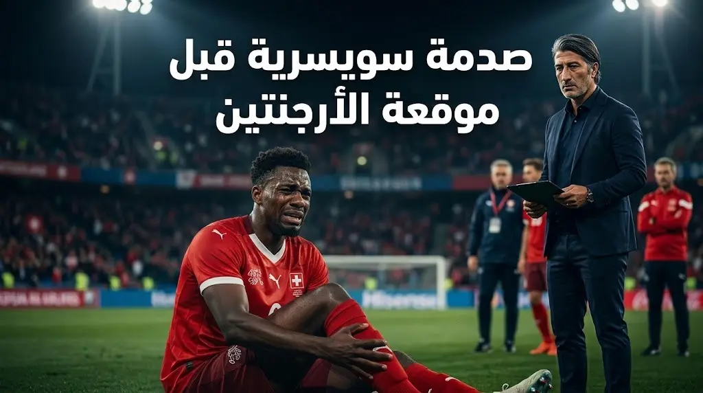 القطعة الأهم هجوميًا.. تأكد غياب مهاجم سويسرا عن مباراة الأرجنتين