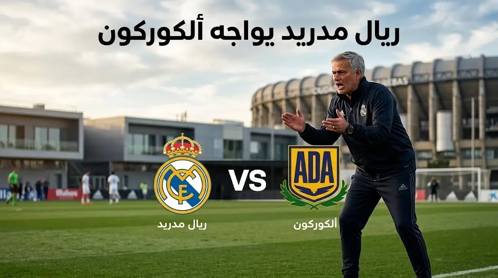 القنوات الناقلة لمباراة ريال مدريد ضد ألكوركون الودية استعدادًا للموسم الجديد