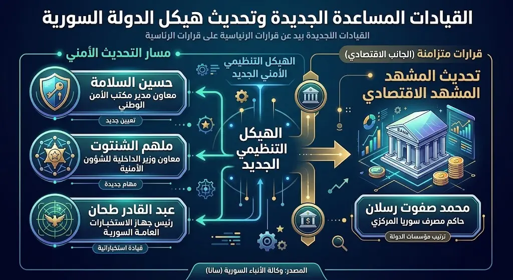 القيادات المساعدة في الهيكل التنظيمي