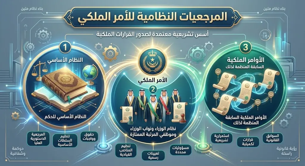 المرجعيات النظامية للأمر الملكي