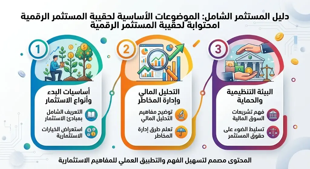 الموضوعات الأساسية لحقيبة المستثمر
