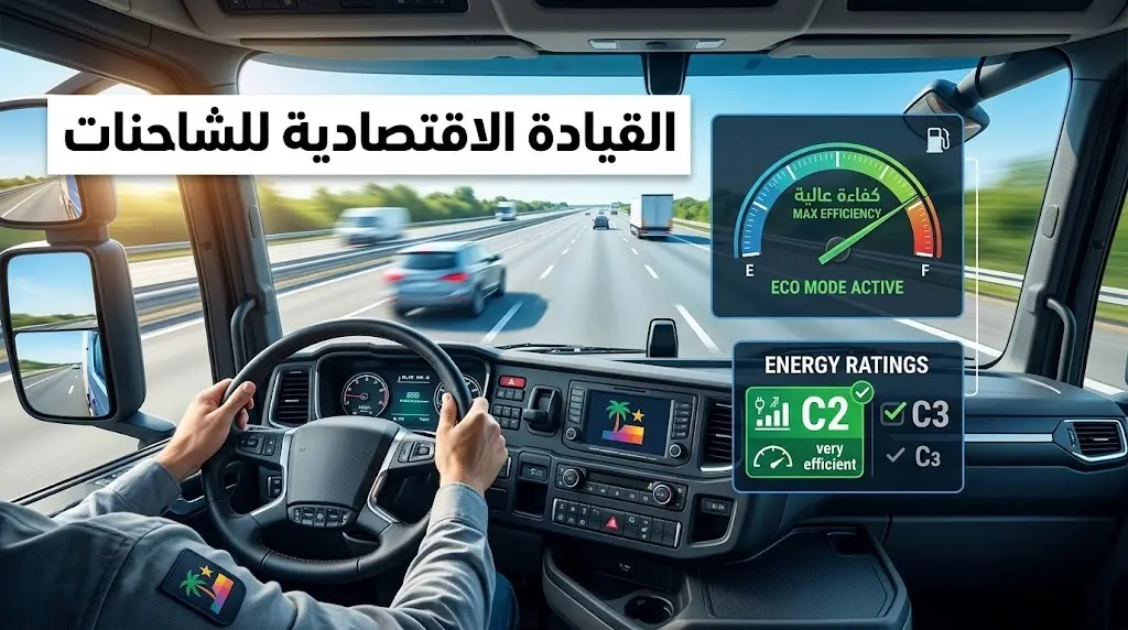 الهيئة العامة للنقل توضح إرشادات القيادة الاقتصادية للمركبات الثقيلة لخفض استهلاك الوقود 20%