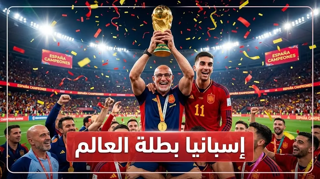 بهدف توريس الحاسم.. إسبانيا بطلة كأس العالم 2026 وأرقام قياسية للمدرب دي لا فوينتي