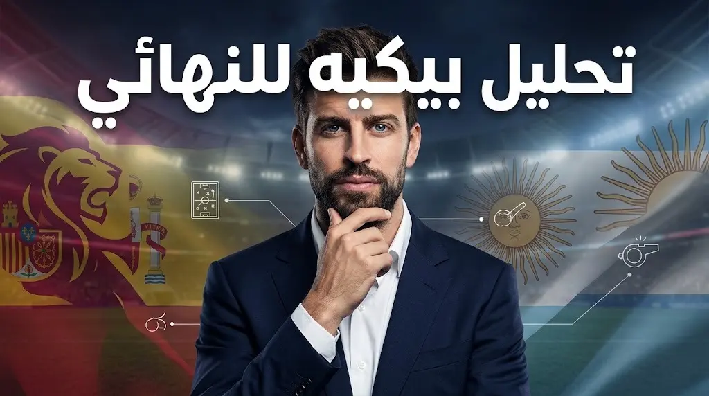 بيكيه يحلل نهائي كأس العالم 2026: إسبانيا الأفضل جماعياً ومراقبة ميسي بثلاثة لاعبين لا تكفي
