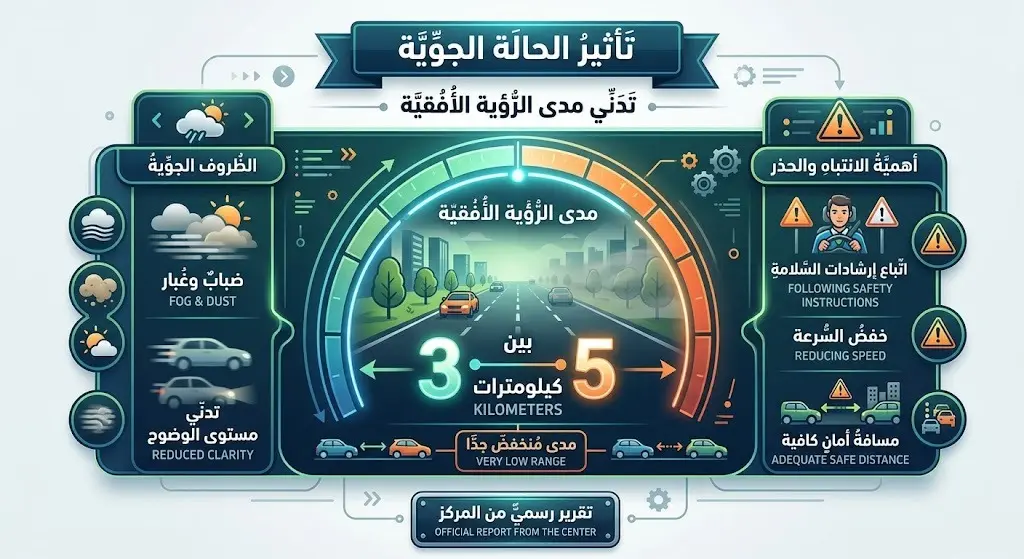 تأثير الحالة الجوية
