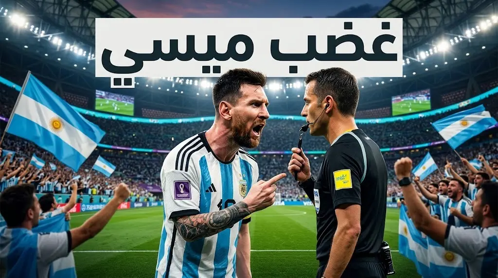 تحدث معي بأدب.. كواليس مشادة ميسي مع حكم مباراة الأرجنتين وسويسرا