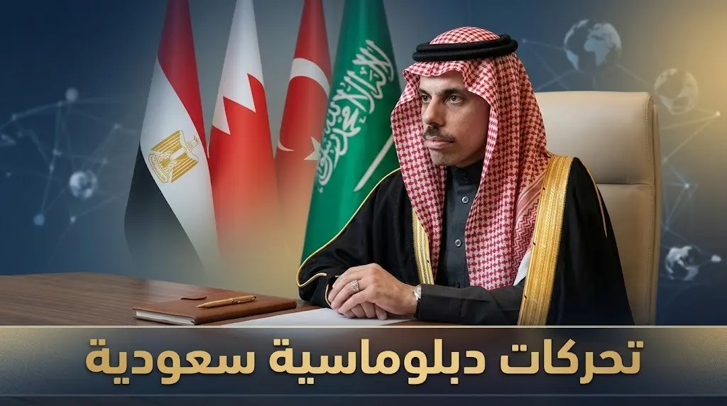 تحركات دبلوماسية سعودية لاحتواء التوترات الإقليمية باتصالات متزامنة مع مصر والبحرين وتركيا