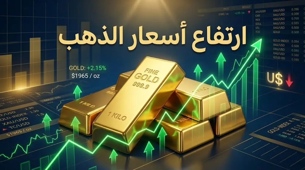 تراجع التضخم الأمريكي يدفع أسعار الذهب لارتفاع يتجاوز 2% وسط توقعات بخفض الفائدة