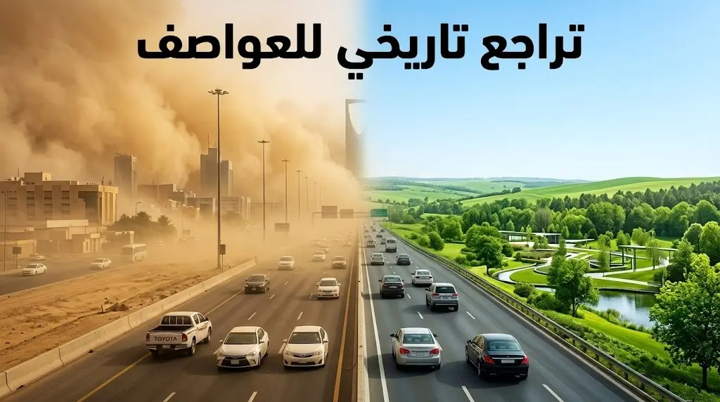 تراجع تاريخي للعواصف الغبارية في السعودية لأدنى مستوى منذ 25 عاما بفضل مبادرة السعودية الخضراء