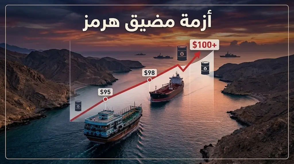 تراجع حاد لحركة الملاحة في مضيق هرمز تزامنا مع العمليات الأمريكية وقفزة أسعار النفط
