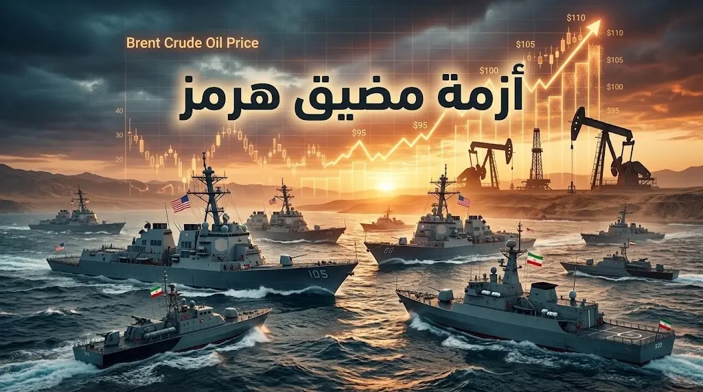 تصاعد التوترات في مضيق هرمز يرفع أسعار النفط بعد إعادة فرض الحصار الأمريكي على الملاحة الإيرانية