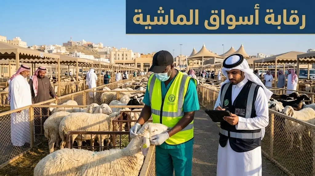تطبيق العقوبات بحق المخالفين مع إطلاق الحملة الميدانية العاشرة لضبط أسواق الماشية بمنطقة عسير