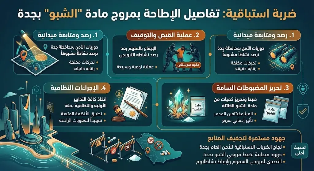 تفاصيل الإطاحة بمروج المخدرات