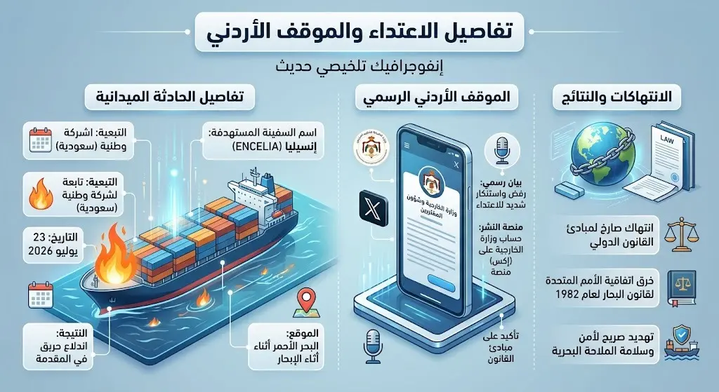 تفاصيل الاعتداء والموقف الأردني