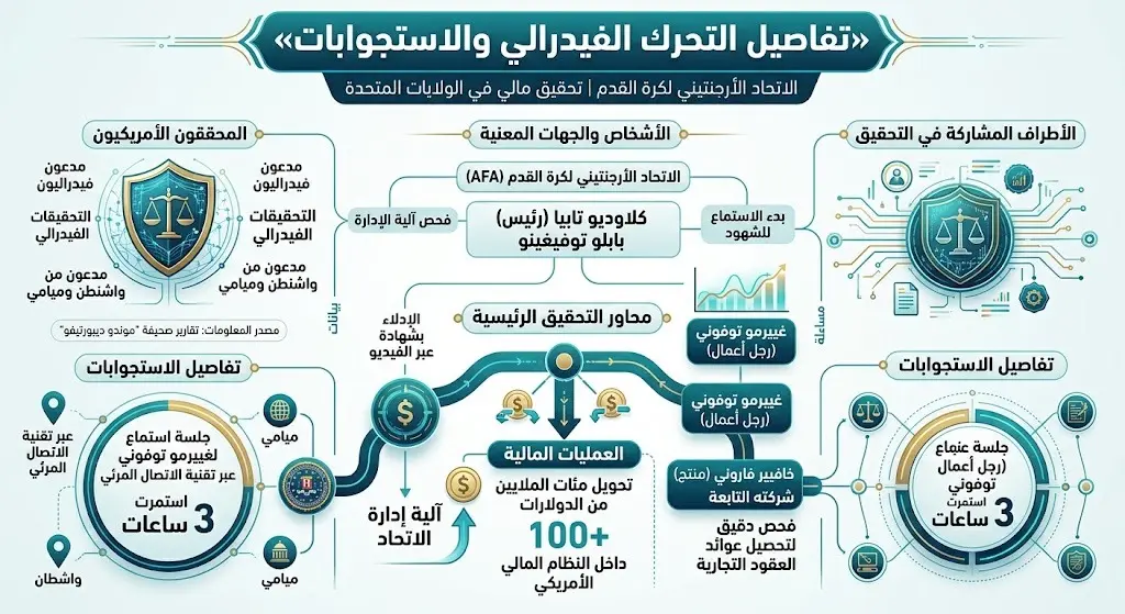 تفاصيل التحرك الفيدرالي والاستجوابات
