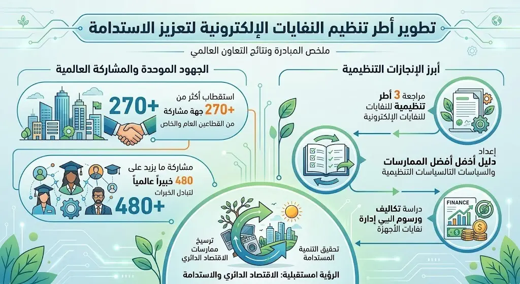 تفاصيل الشراكة وأطر تنظيم النفايات