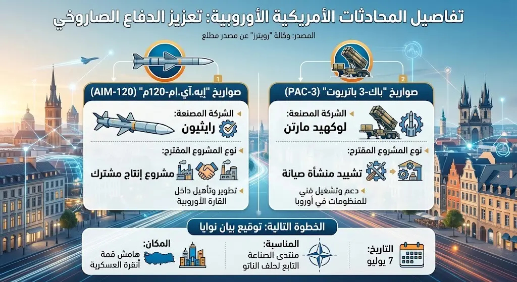 تفاصيل المحادثات الأمريكية الأوروبية