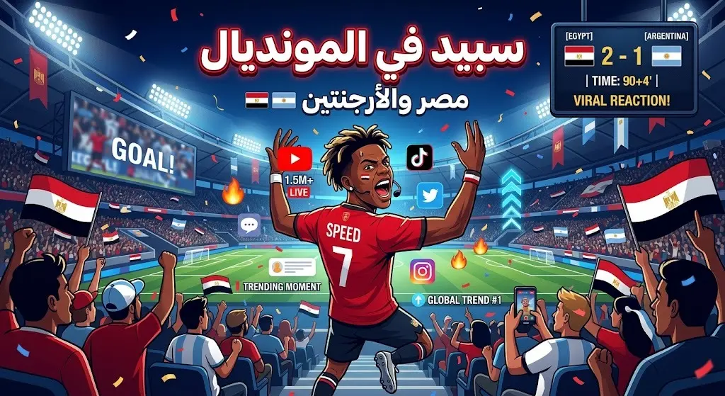 تفاصيل حضور "سبيد" في المدرجات