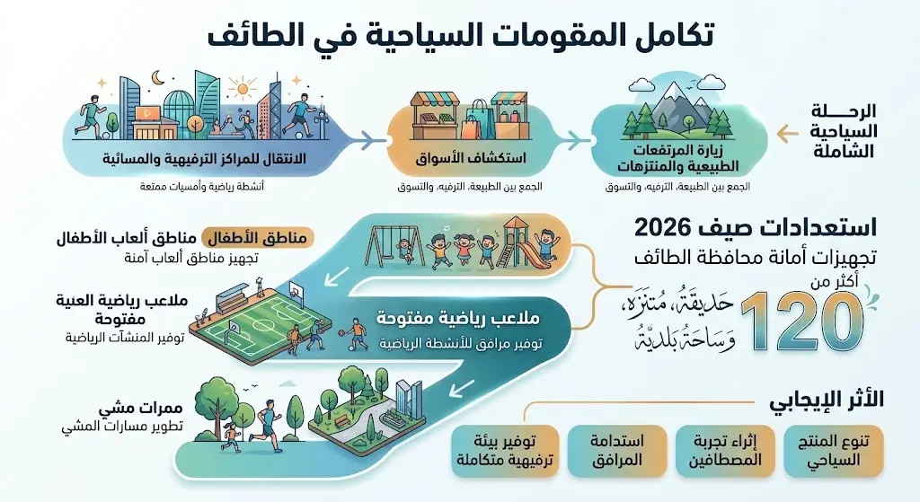 تكامل المقومات السياحية