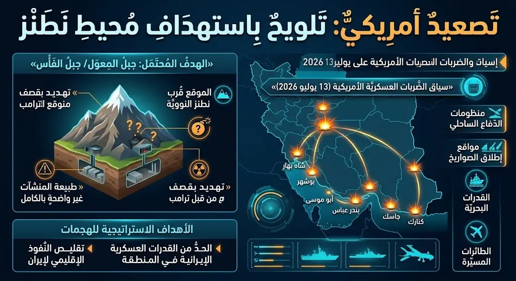 تلويح باستهداف محيط "نطنز"