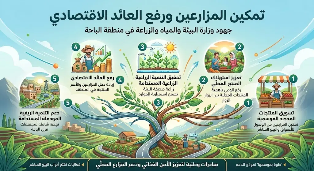 تمكين المزارعين ورفع العائد الاقتصادي