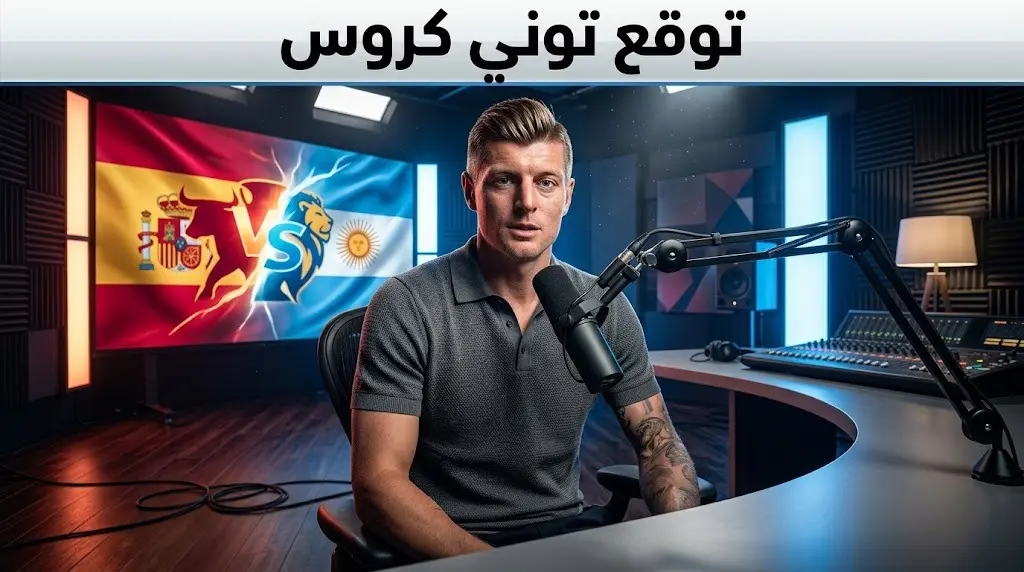توني كروس يرشح إسبانيا للفوز بكأس العالم 2026: الأرجنتين لن تجد الحلول إذا استقبلت الهدف الأول