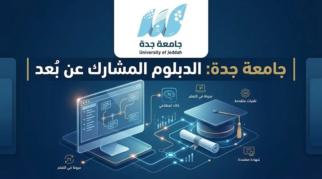 جامعة جدة تفتح باب التقديم لبرامج الدبلوم المشارك عن بُعد: التخصصات المتاحة وتفاصيل الرسوم