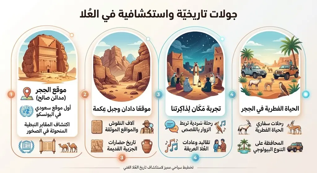 جولات تاريخية في المعالم الأثرية