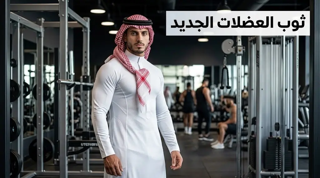 جيم نيشين تطلق تشكيلة ثوب العضلات والغترة الرياضية المستوحاة من الثقافة السعودية