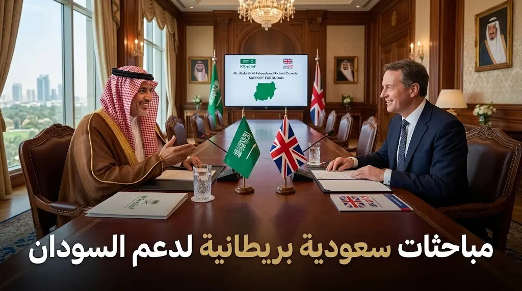 حراك دبلوماسي مكثف بالرياض لتنسيق الجهود السعودية والبريطانية في إدارة الأزمة الإنسانية بالسودان