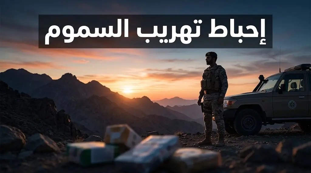 حرس الحدود في جازان يحبط محاولة تهريب 176 كيلوجراما من الحشيش وأكثر من 97 ألف قرص طبي بقطاع العارضة