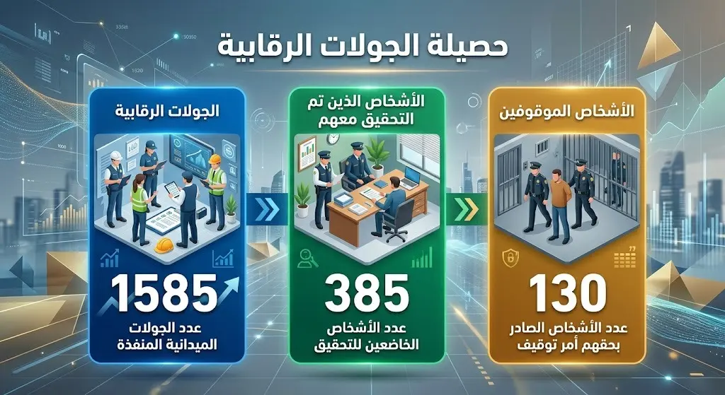 حصيلة الجولات الرقابية
