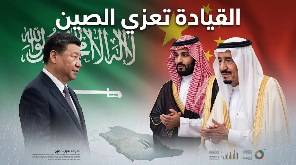 خادم الحرمين الشريفين وولي العهد يعزيان الرئيس الصيني في ضحايا أمطار قوانغشي