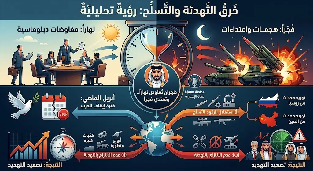 خرق التهدئة والتسلح