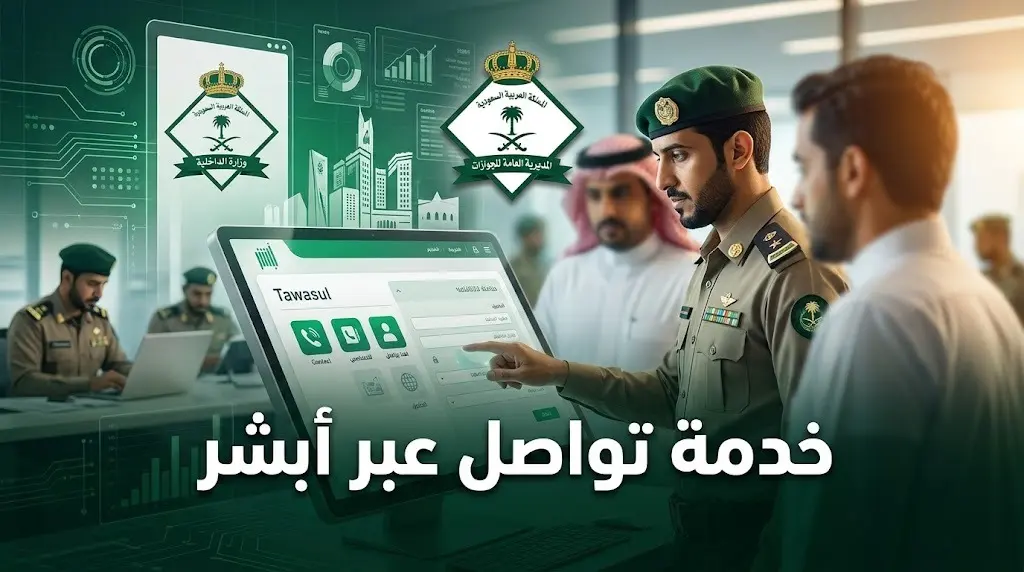 خطوات الاستفادة من خدمة تواصل عبر منصة أبشر لإنجاز معاملات الجوازات المتعذرة
