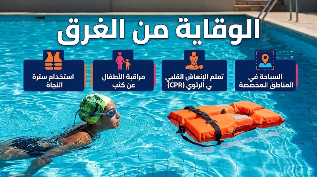 خطوات حاسمة لحماية الأطفال من الغرق في المسابح بينها اختيار ملابس سباحة بألوان زاهية