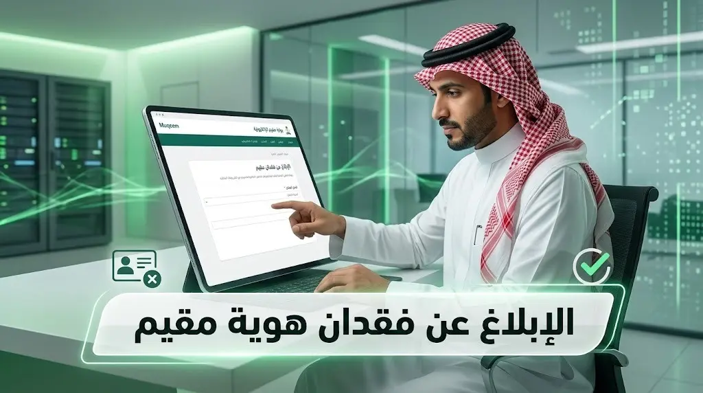 خطوات ورسوم الإبلاغ عن فقدان "هوية مقيم" للمنشآت وإصدار بدل فاقد إلكترونياً