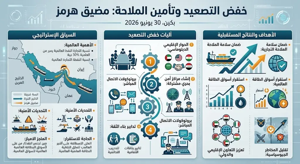 خفض التصعيد وتأمين الملاحة