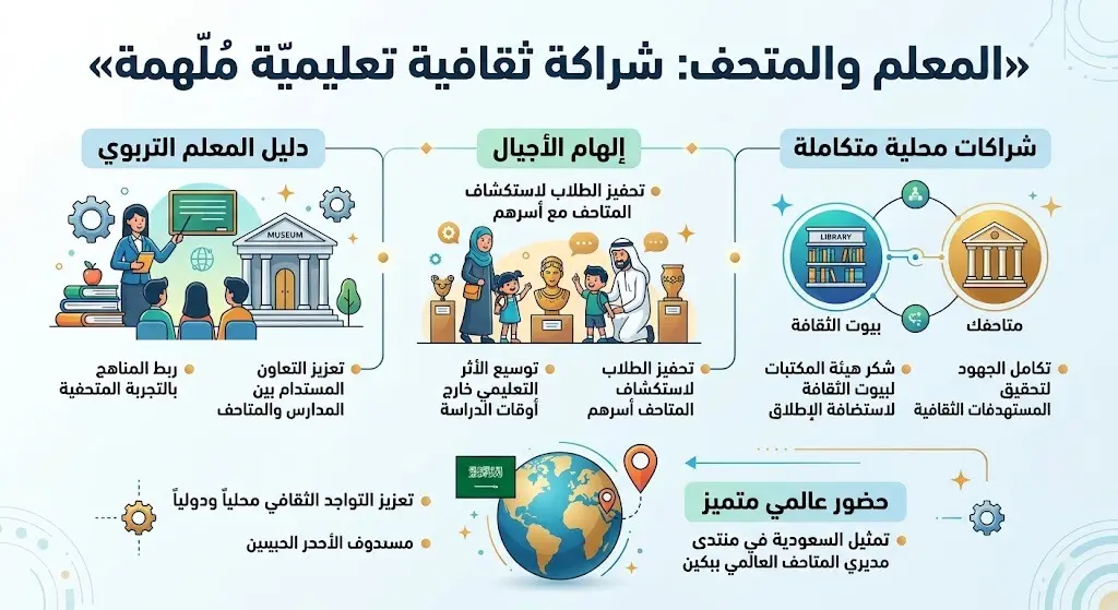 دعم المعلمين والشراكات الثقافية