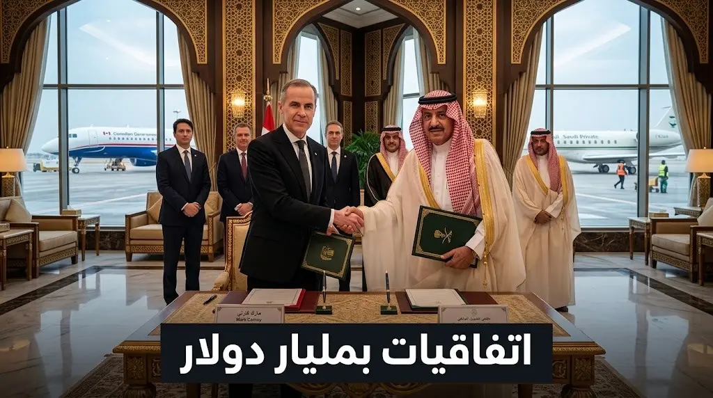 رئيس وزراء كندا يغادر جدة بعد توقيع 13 اتفاقية استراتيجية مع السعودية بقيمة مليار دولار