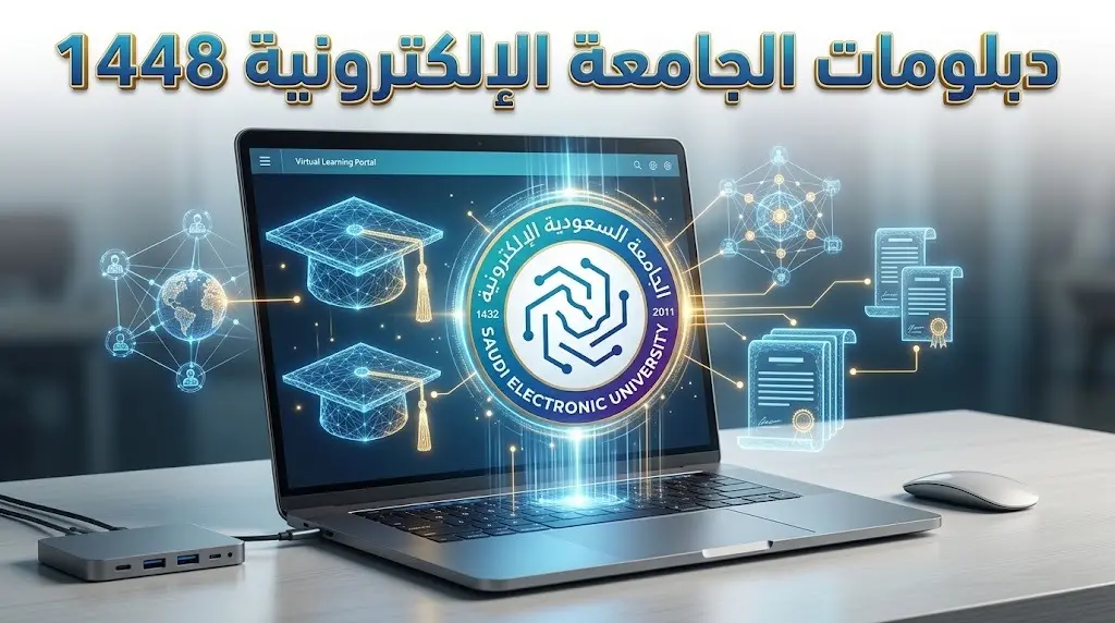 رابط التسجيل في دبلومات الجامعة السعودية الإلكترونية 1448هـ عن بعد والتخصصات المتاحة