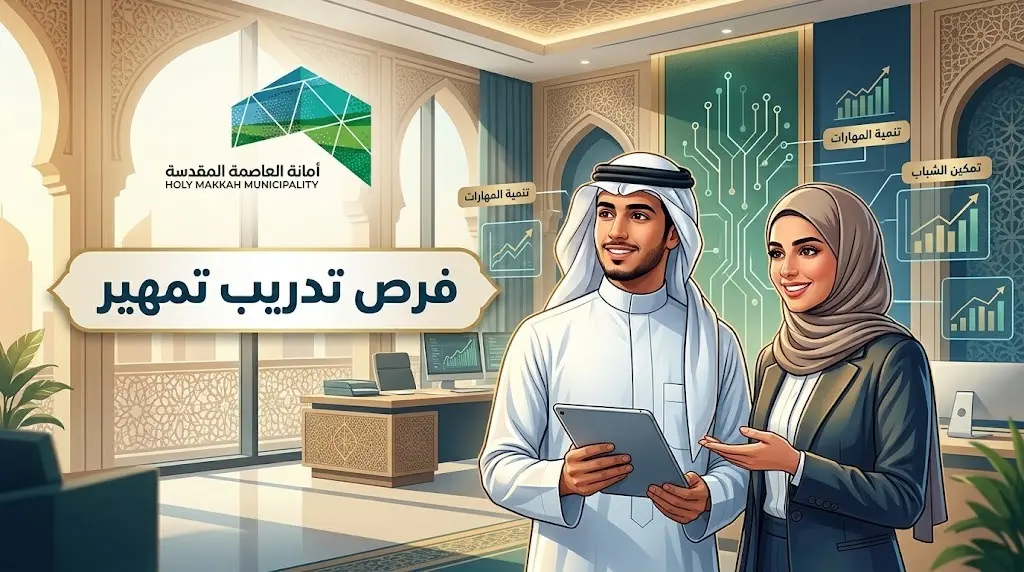 رابط التقديم على فرص التدريب في أمانة العاصمة المقدسة عبر "تمهير" بمكافآت تصل إلى 3000 ريال