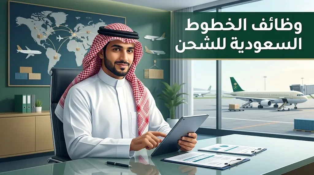 رسميا الخطوط السعودية للشحن تفتح باب التقديم لوظيفة مسؤول محاسبة برواتب تبدأ من 9000 ريال