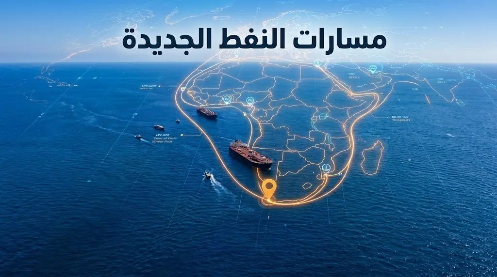 زيادة تكلفة رحلات النفط السعودي 2.5 مليون دولار إثر تغيير المسارات البحرية لتجنب هرمز وباب المندب