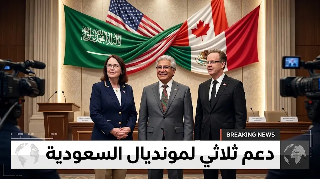 سفارات أمريكا وكندا والمكسيك تضع خبرات تنظيم كأس العالم تحت تصرف السعودية استعدادا لنسخة 2034