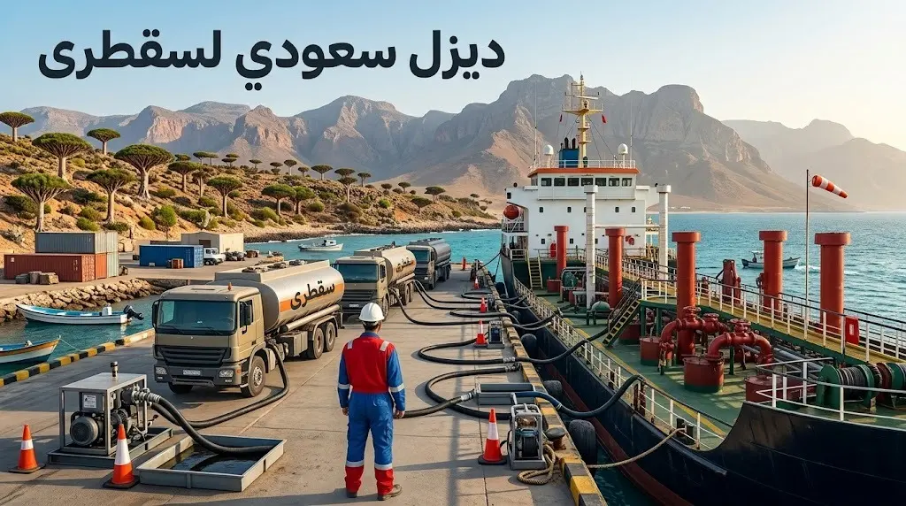شحنة وقود سعودية تجنب سقطرى أزمات انقطاع الكهرباء قبل توقف الملاحة البحرية