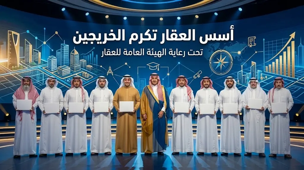 شركة أسس العقار تكرم خريجي المعهد العقاري وتكشف عن مبيعات تجاوزت 418 مليون ريال