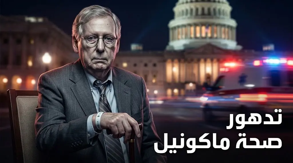 شهادات ميدانية تكشف حقيقة تدهور الحالة الصحية للسيناتور ميتش ماكونيل وتفاصيل العثور عليه فاقدا للوعي