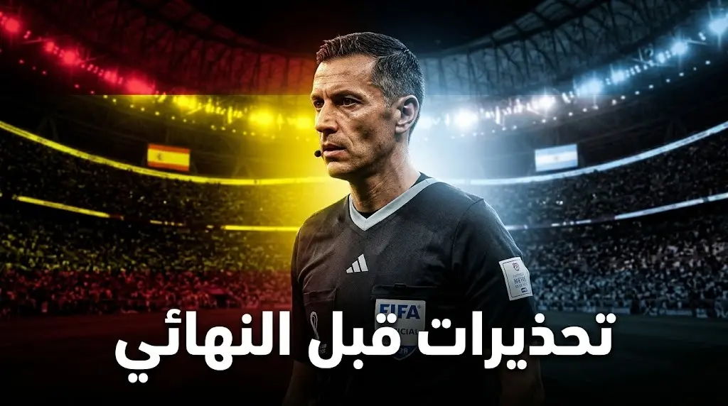 صحيفة إسبانية تهاجم حكم مباراة الأرجنتين قبل نهائي المونديال