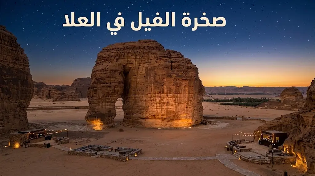 صخرة الفيل في العلا تستقطب زوار صيف 2026 بأجواء مسائية معتدلة وتجارب استثنائية لمراقبة النجوم